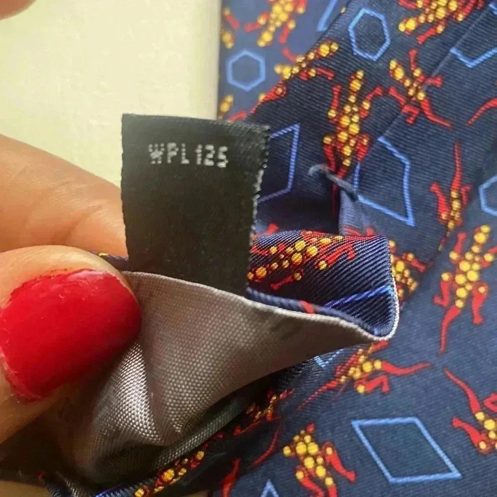 CHRISTIAN DIOR MONSIEUR Mens All Silk Tie - Picture 7 of 8